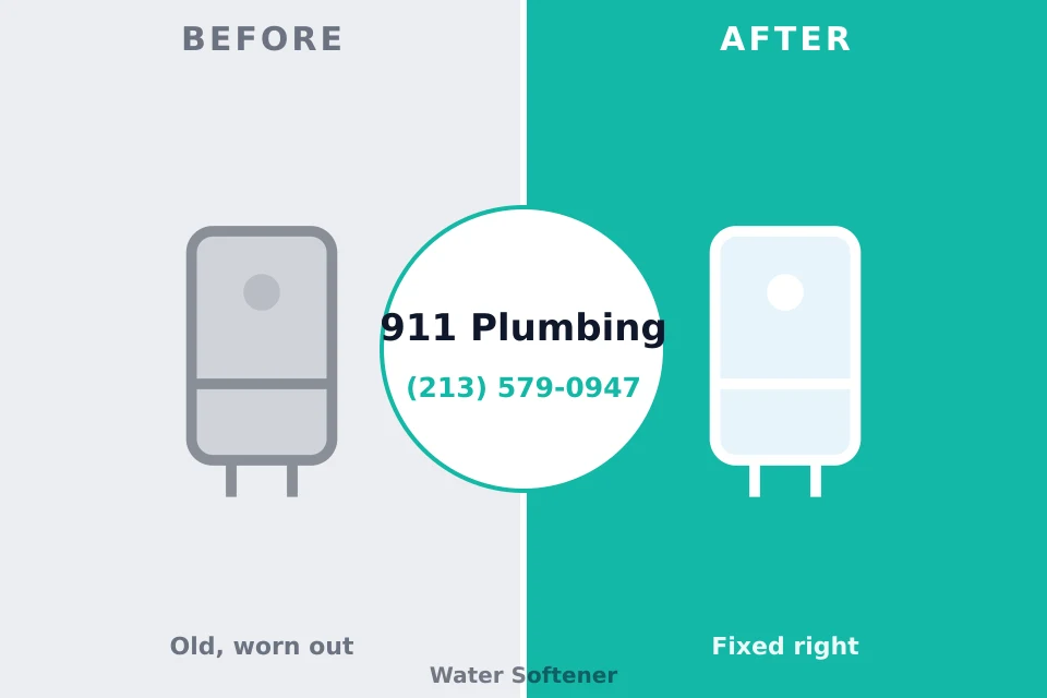 Before and after: plumbing repair Blytheville, AR